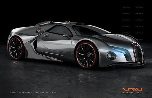 Das ConceptCar Bugatti Renaissance zeigt einen m glichen VeyronNachfolger