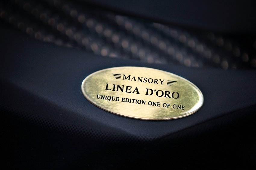Bugatti Veyron Linea Vincerò d'Oro Mansory