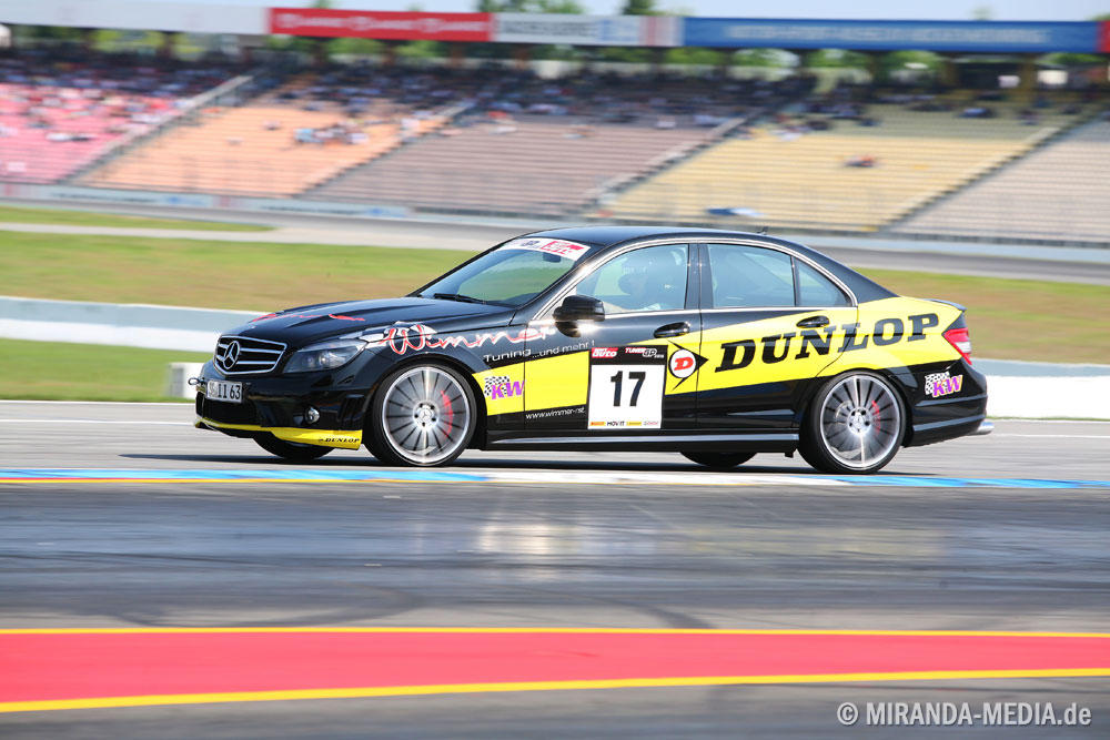 Mercedes C63 AMG Dunlop Performance Wimmer RST Rennsporttechnik