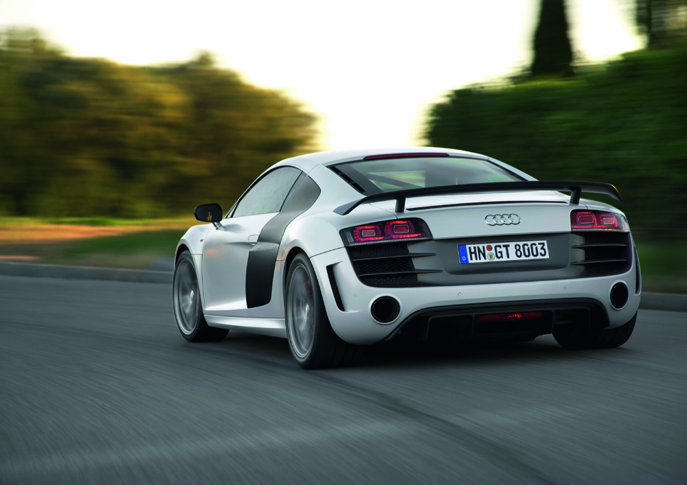 Audi R8 GT/Fahraufnahme