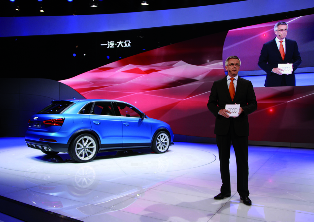Audi Pressekonferenz ? Auto China 2012