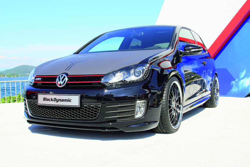 Weltpremiere am Woerthersee: Golf GTI Black Dynamic /Auszubildende von Volkswagen gestalten ein schwarz-rotes Kraftpaket