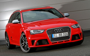 Leichtes Spiel: Die 20-Zoll-Räder des Audi RS 4 Avant B8 sind gewichtsoptimiert