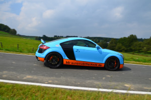 Schnell unterwegs: Das Audi TT 3.2 Coupé ist in 4 Sekunden auf Tempo 100