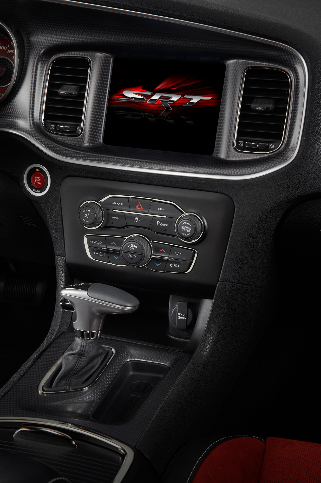 2015 Dodge Charger SRT Hellcat with 8.4-inch Uconnect touch scre