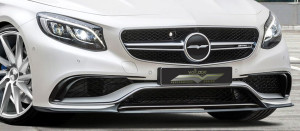 Weg mit dem Stern: Das Mercedes S 63 AMG Coupé trägt das VD-Logo
