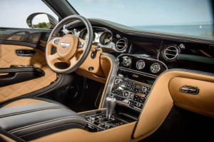 Purer Luxus: Das Interieur des Bentley Mulsanne Speed dürfte die gehobene Käuferschicht auf ganzer Linie überzeugen
