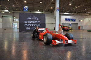 Der F1-Klassiker von Schuhmacher steht in der Sonderschau der Essen Motorshow 2014