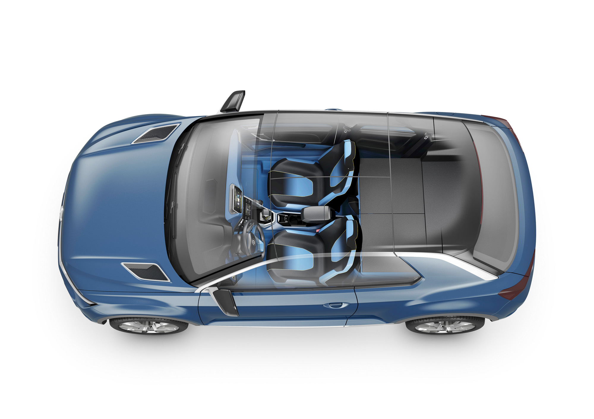 Die neue Volkswagen SUV-Studie T-ROC