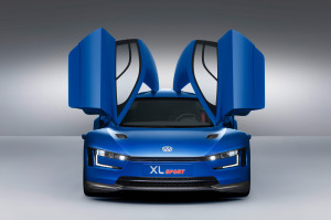Ein Zweisitzer mit Flügeln: Der VW XL Sport weist neue Wege in der Technologie
