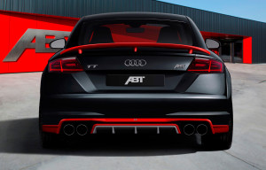 Prachtarsch: Der ABT Audi TT wirkt breiter und eleganter durch die Farbkombination