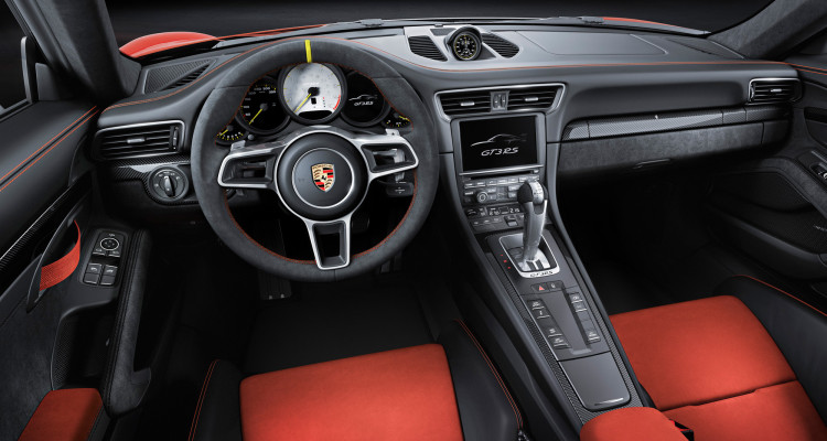 So sieht das Interieur des Porsche 911 GT3 RS aus