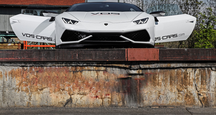 Große Spannweite: Der Lamborghini Huracán von VOS macht was her.
