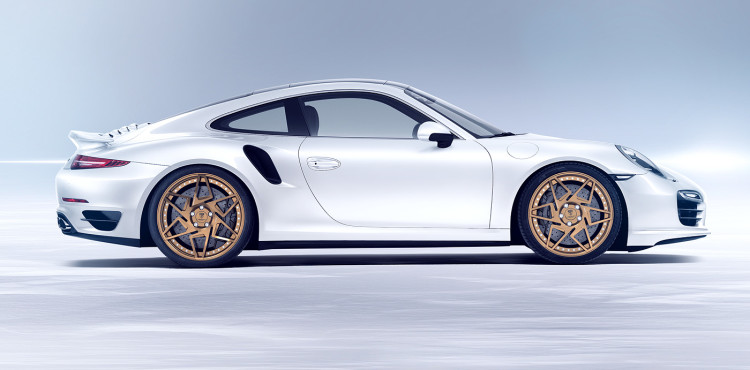 Edel im Gehäuse: Dieser Porsche 911 Turbo S trägt exklusive Felgen von PROTOTYP PRODUCTION.